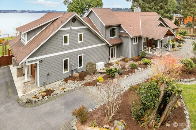 back of property featuring a patio area