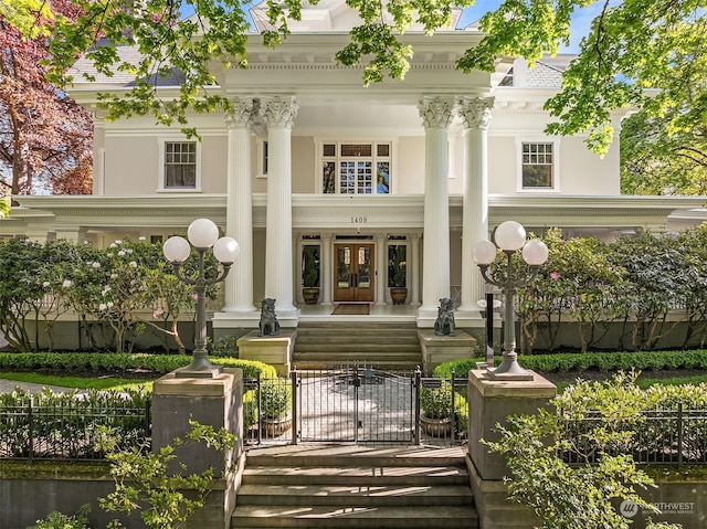 view of rear view of house