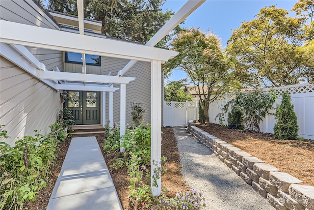 view of property entrance