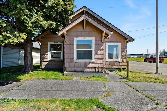 view of bungalow-style house