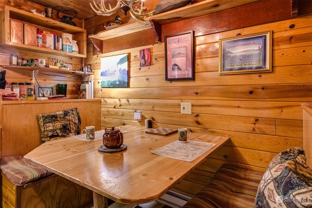 view of dining area