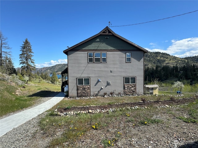 view of property exterior