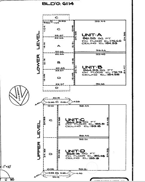 6114 Glen Mary Ln SE Unit A-D, Lacey, WA 98503 - plan