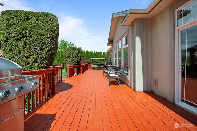 view of deck