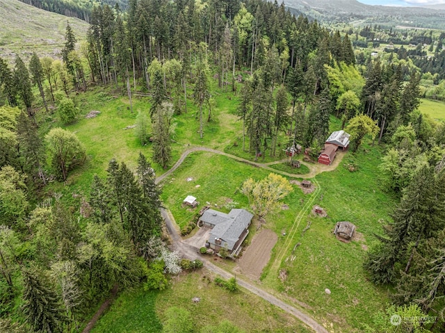 view of birds eye view of property