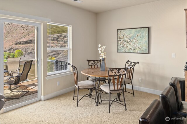 9246 Red Cliff Dr NW Unit B66, Quincy, WA 98848 - dining space with carpet flooring