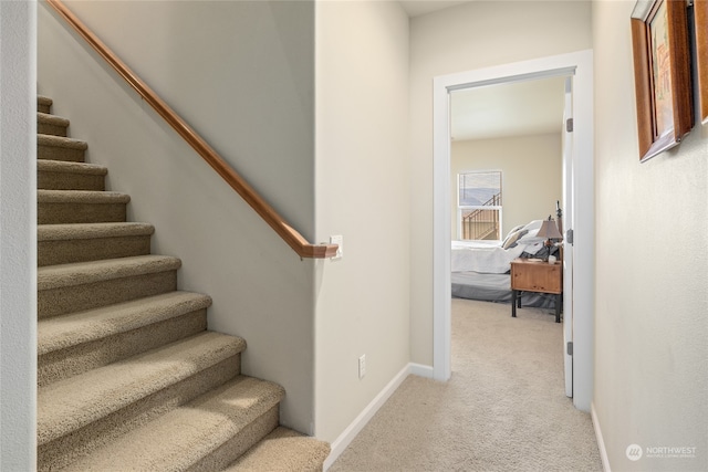 9246 Red Cliff Dr NW Unit B66, Quincy, WA 98848 - stairway with carpet flooring