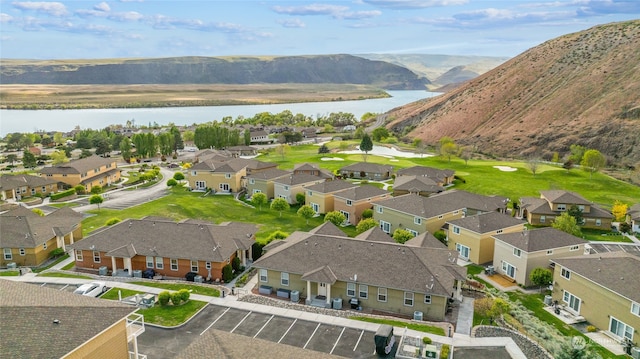 9246 Red Cliff Dr NW Unit B66, Quincy, WA 98848 - bird's eye view featuring a water and mountain view