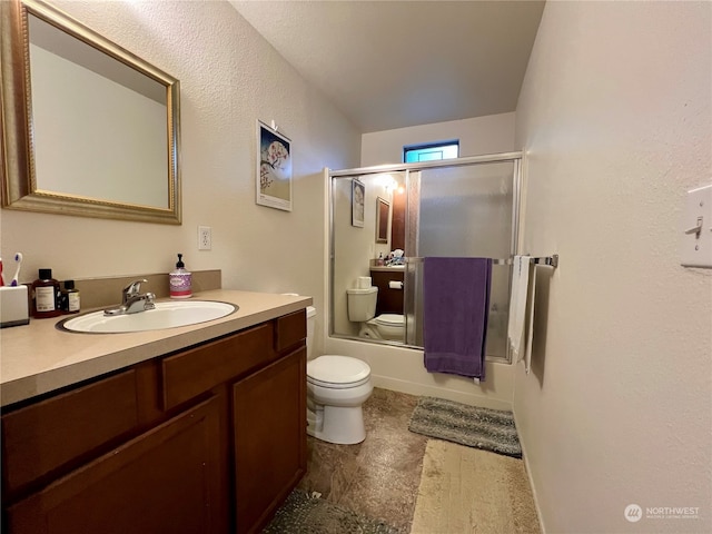 712714 142nd Pl SE, Bellevue, WA 98007 - full bath featuring vanity and combined bath / shower with glass door