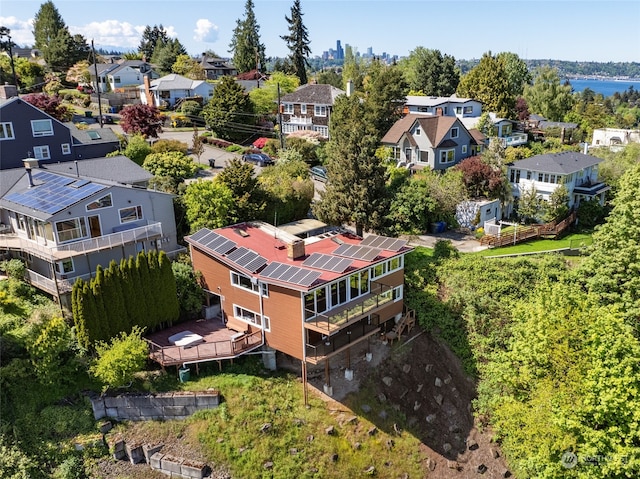 view of birds eye view of property