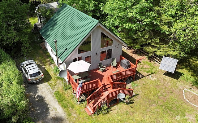 view of birds eye view of property