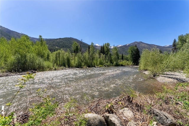 view of mountain view