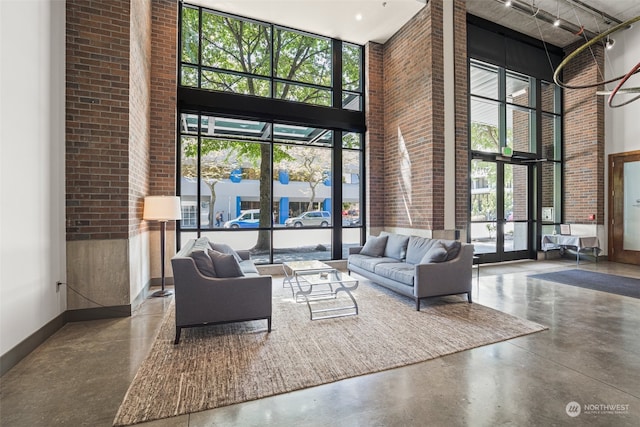 view of building lobby