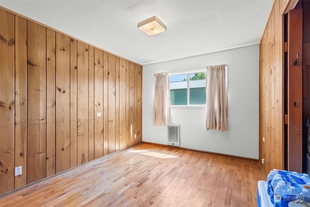513 Cleveland Ave, South Cle Elum, WA 98943 - unfurnished room with wooden walls and light wood-type flooring