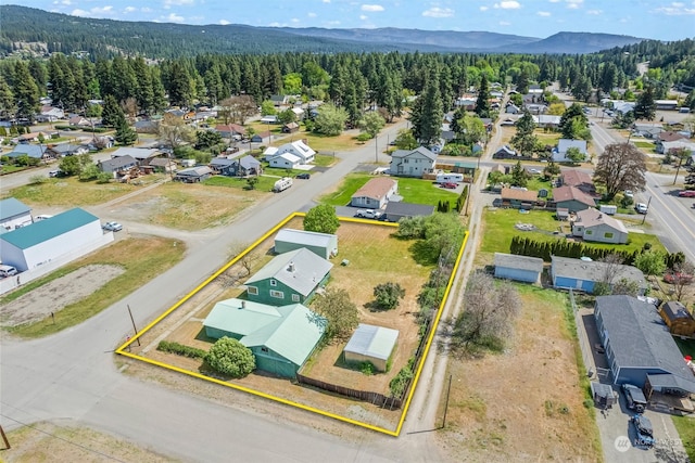513 Cleveland Ave, South Cle Elum, WA 98943 - birds eye view of property with a mountain view
