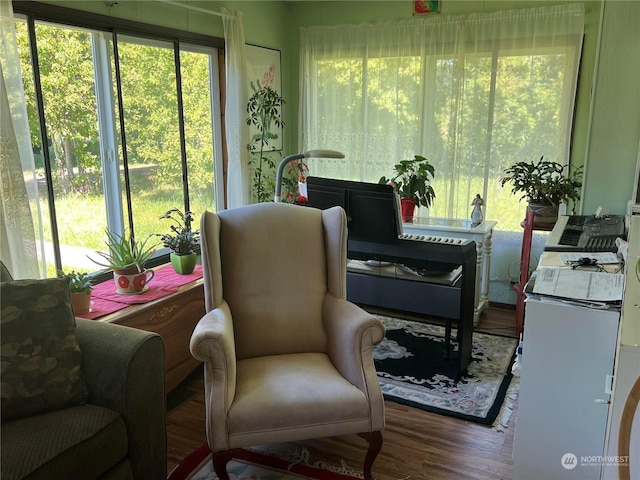 sunroom featuring plenty of natural light