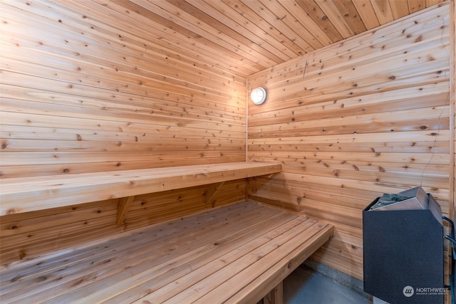 view of sauna / steam room
