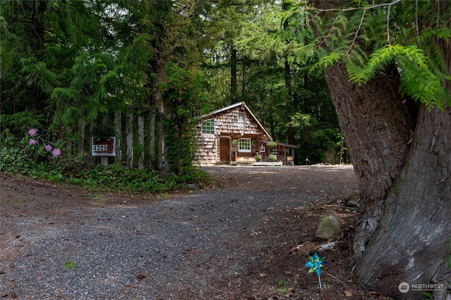 view of front of house