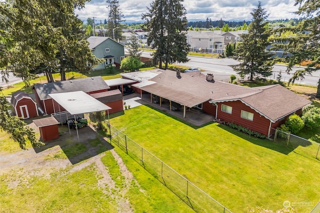 view of birds eye view of property