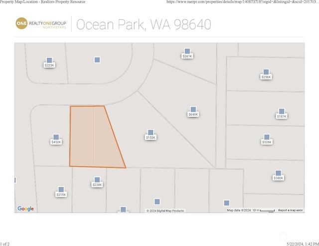 Listing photo 3 for 0 277th St, Ocean Park WA 98640