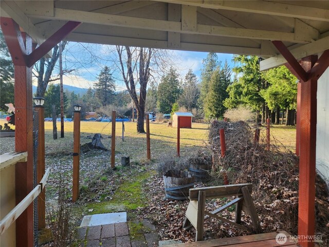 112 Combs Rd, Packwood, WA 98361 - view of yard