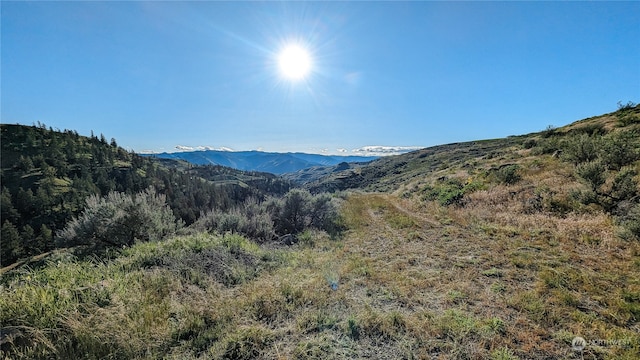 view of mountain feature