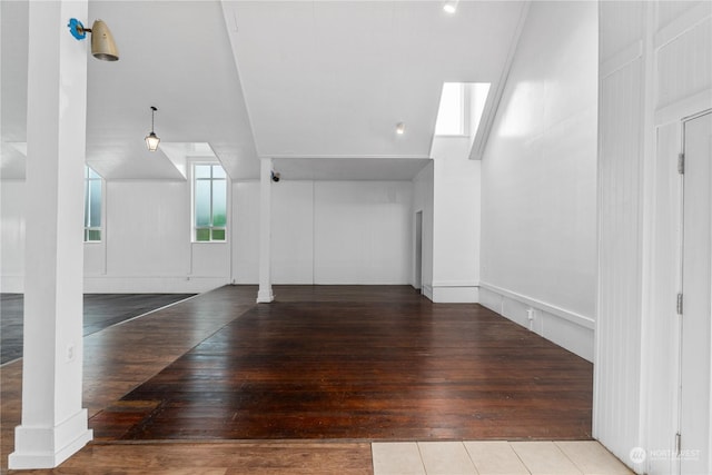 interior space featuring hardwood / wood-style flooring