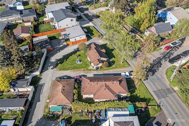 drone / aerial view