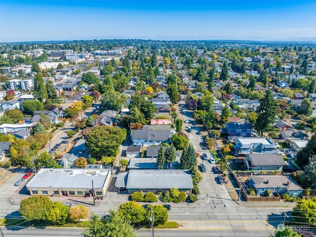 view of aerial view