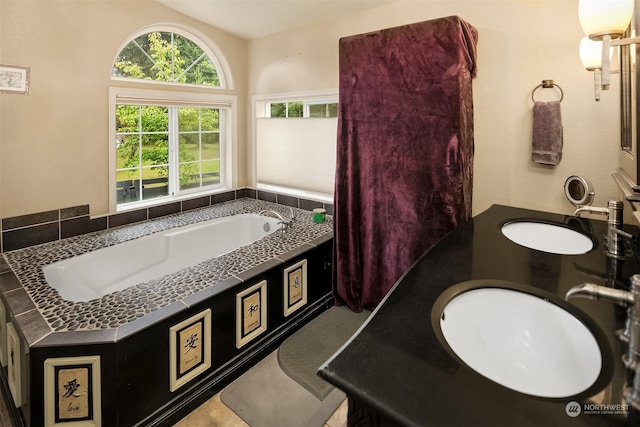 81 Hawthorn Ln, Easton, WA 98925 - bathroom with a bath and vanity