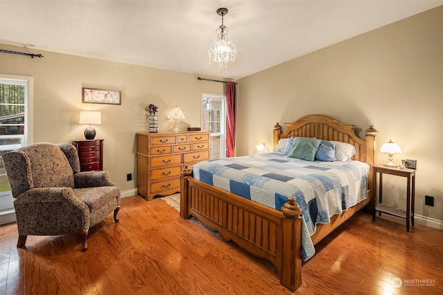 81 Hawthorn Ln, Easton, WA 98925 - bedroom with wood finished floors and baseboards