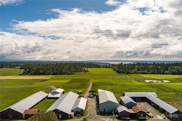 view of aerial view