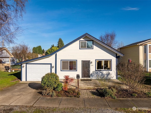 ranch-style house with a garage