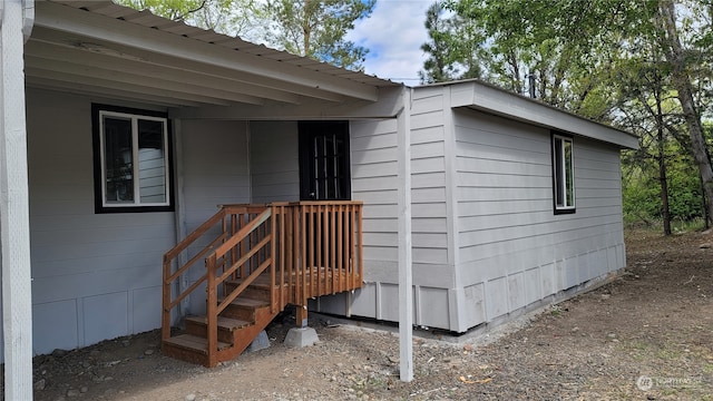 view of property entrance