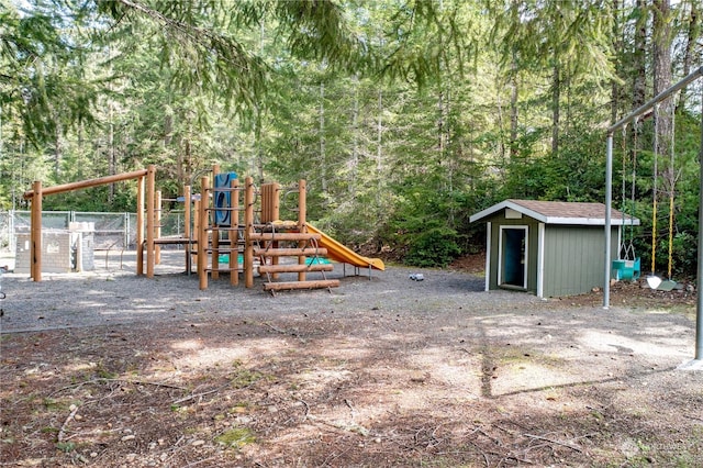 view of playground