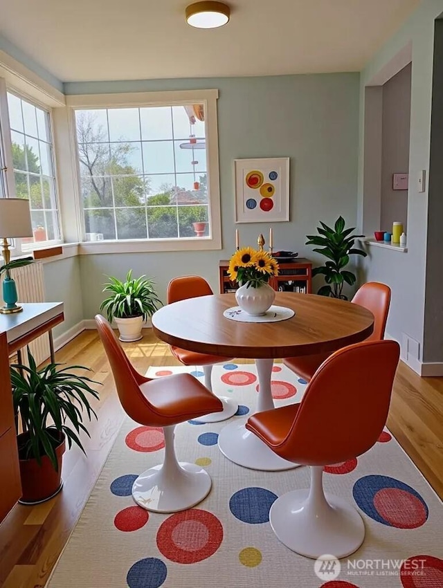 14607 Union Ave SW, Lakewood, WA 98498 - dining space featuring wood finished floors and baseboards
