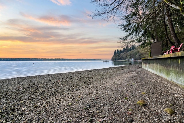 property view of water