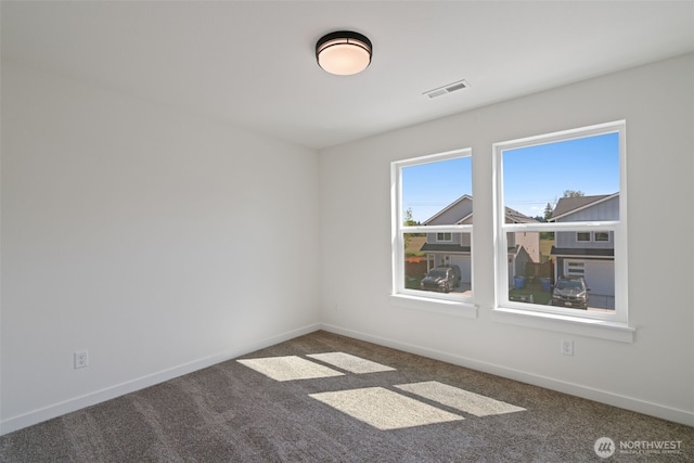 11118 NE 91st Ave, Vancouver, WA 98662 - spare room featuring visible vents, carpet floors, and baseboards