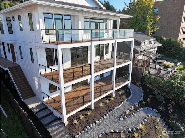 view of rear view of house