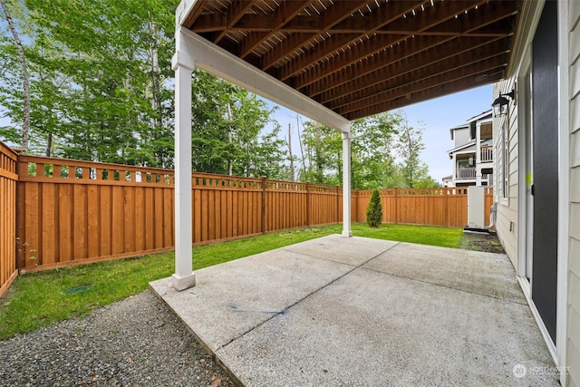 view of patio