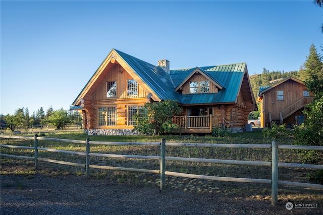 view of cabin