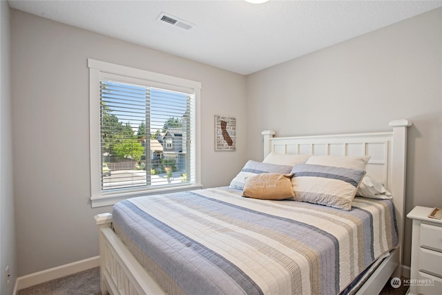 bedroom featuring carpet floors