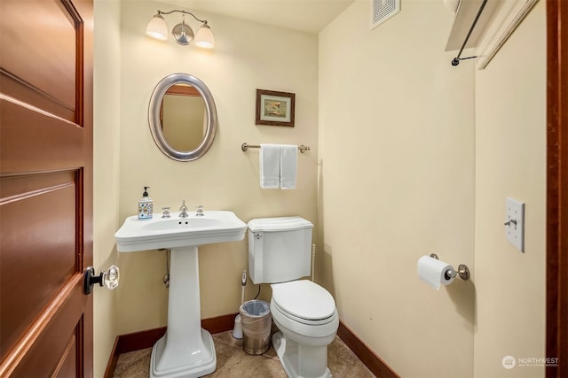 bathroom with toilet