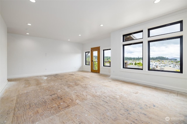 840 Shoshone Dr, La Conner, WA 98257 - empty room featuring recessed lighting and baseboards