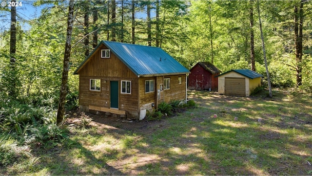 view of shed / structure