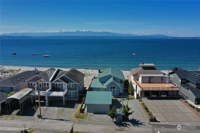5962 Cedar St, Freeland, WA 98249 - view of water feature featuring a mountain view and a residential view