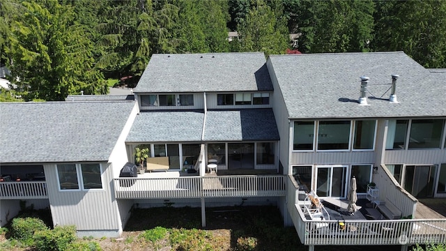 view of rear view of house