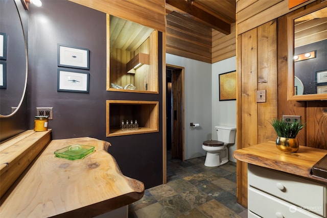 bathroom with toilet