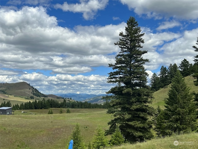 view of mountain view