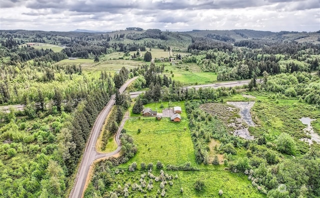 view of drone / aerial view